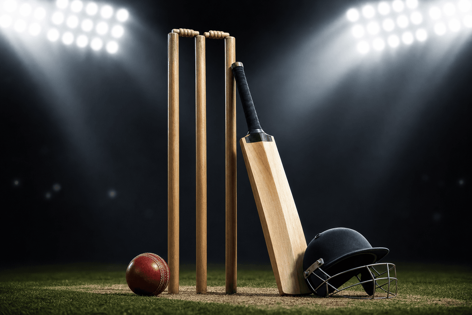 Professional cricket equipment